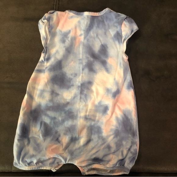 Pink and Blue Tie Dye Adidas Romper Size 18 Months - Picture 6 of 6